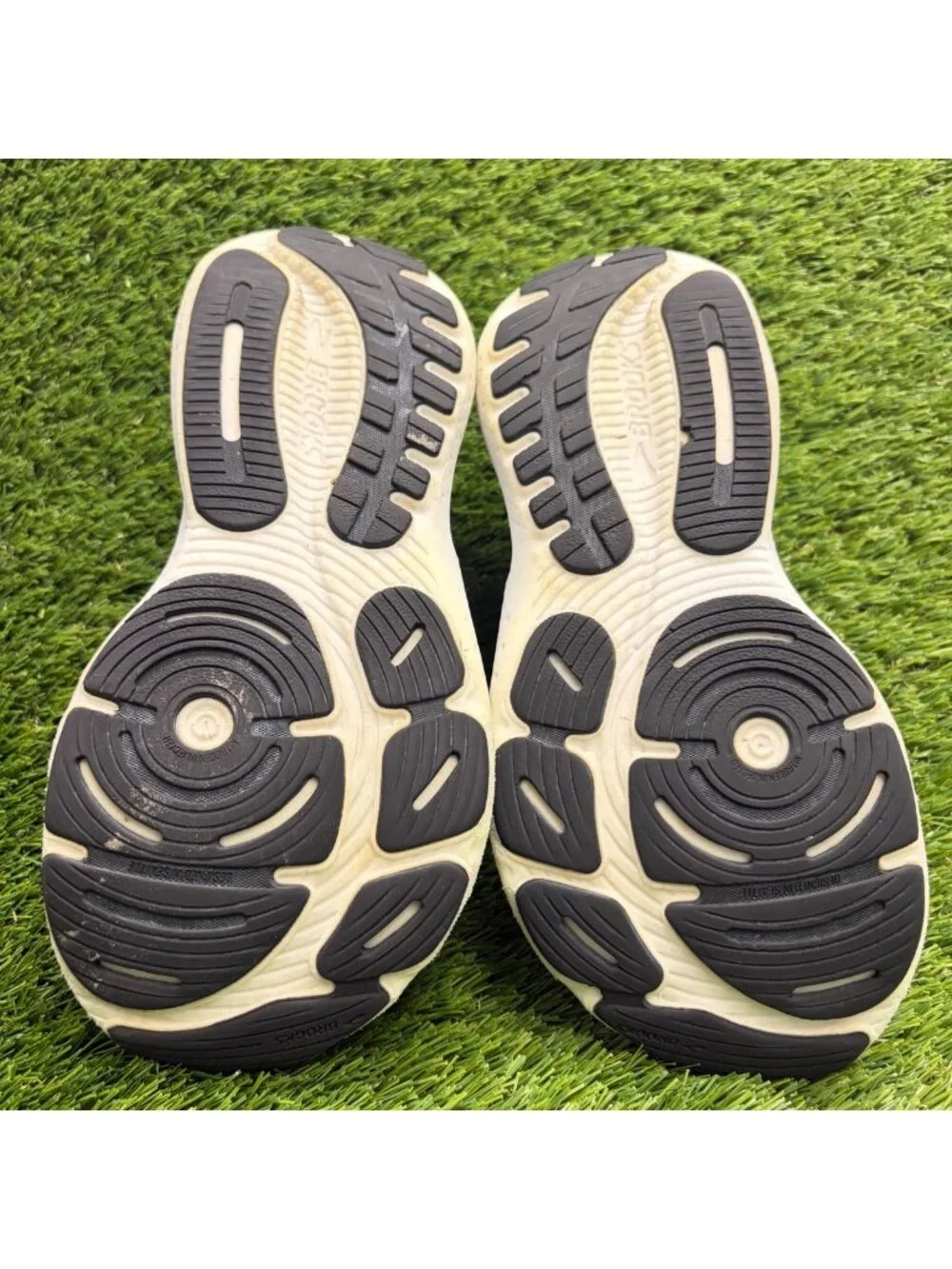 Brooks Glycerin 21 Womens Size 7 Black White Athletic Running Shoes Sneakers